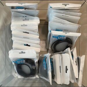 iPhone Charger USB Cable more mixed size 3ft-6ft-10ft Bundle of 26